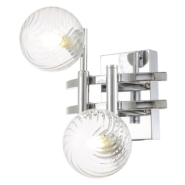 Бра Crystal Lux Luxury AP2 Chrome Фото № 5