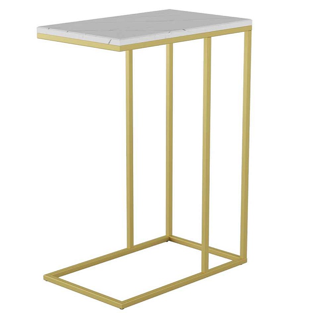 Приставной стол Мебелик Агами Голд 006676 изображение 1 Приставной стол Мебелик Агами Голд 006676 Фото № 1