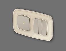 Лицевая панель выключателя AMBRELLA VOLT OP3650 1