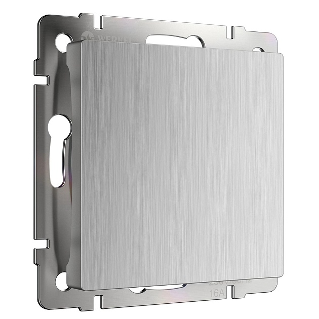 Заглушка Werkel серебряный рифленый W1159209 4690389159688 Фото № 1