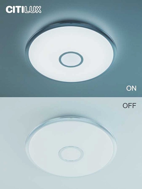 Потолочный светодиодный светильник Citilux Старлайт Смарт CL703A80G Фото № 22