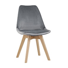Кухонный стул Stool Group FRANKFURT велюр серый Y863 velvet grey