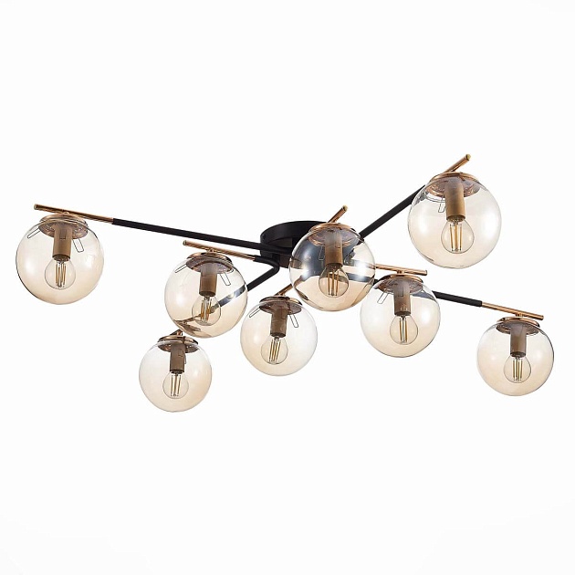 Потолочная люстра Evoluce LITERNO SLE106902-08 изображение 3 Потолочная люстра Evoluce LITERNO SLE106902-08 Фото № 3