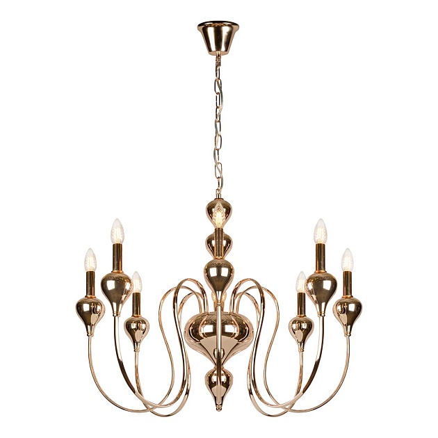 Подвесная люстра iLamp Lady 88003-8 GD Фото № 1