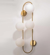 Бра Alfa Light F2024-28 G9 Медный цвет