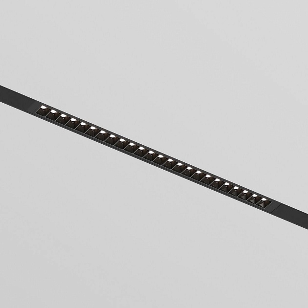 Трековый светодиодный светильник Denkirs Simple Grill DK8102-BK Фото № 2