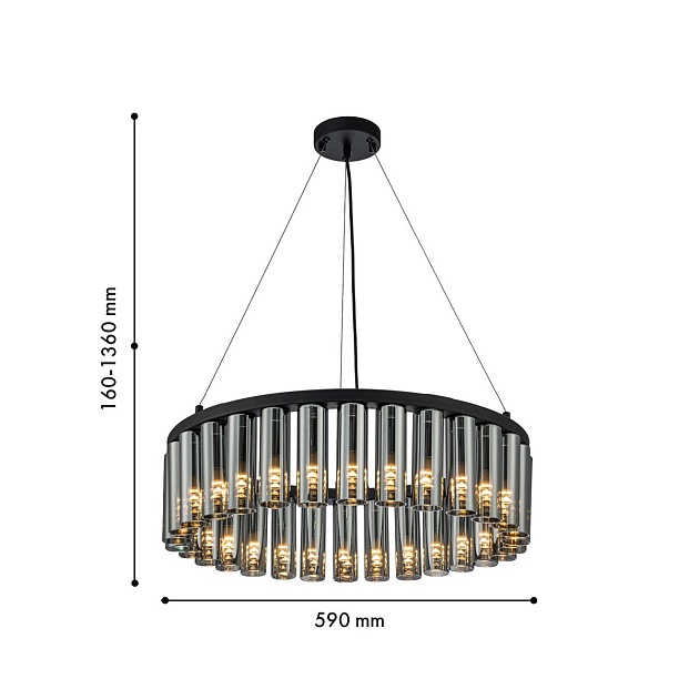 Подвесная люстра Favourite Slang 4504-30P Фото № 2