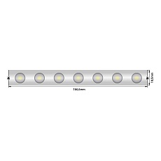 Светодиодная влагозащищенная лента SWG 6,2W/m 42LED/m 5050SMD RGB 5M SWG-242-24-RGB15/60-67 008220