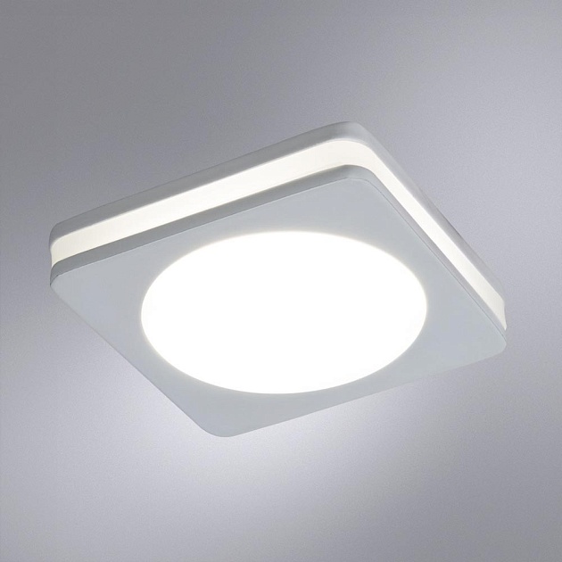 Встраиваемый светодиодный светильник Arte Lamp Tabit A8432PL-1WH Фото № 4