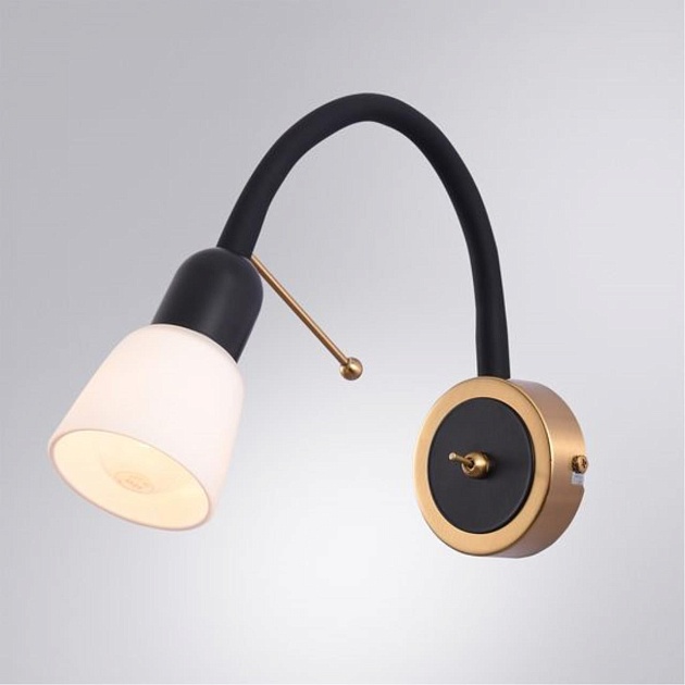 Бра Arte Lamp Lettura A7009AP-1BK Фото № 2