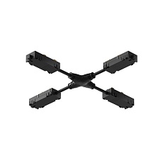 Коннектор X-образный гибкий Denkirs Smart Hide TR2116-BK 2