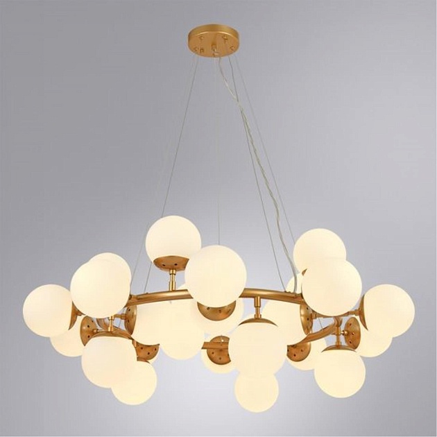 Подвесная люстра Arte Lamp Bolla A1664SP-25GO изображение 3 Подвесная люстра Arte Lamp Bolla A1664SP-25GO Фото № 3
