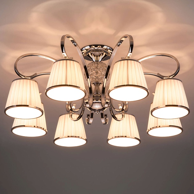 Потолочная люстра Eurosvet 60088/8 хром Фото № 3