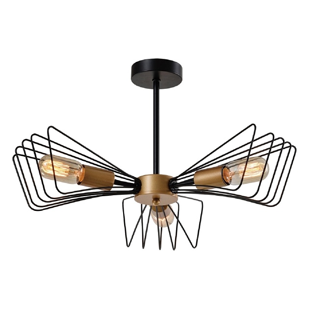 Потолочная люстра Lussole Loft Durham LSP-8795 изображение 1 Потолочная люстра Lussole Loft Durham LSP-8795 Фото № 1