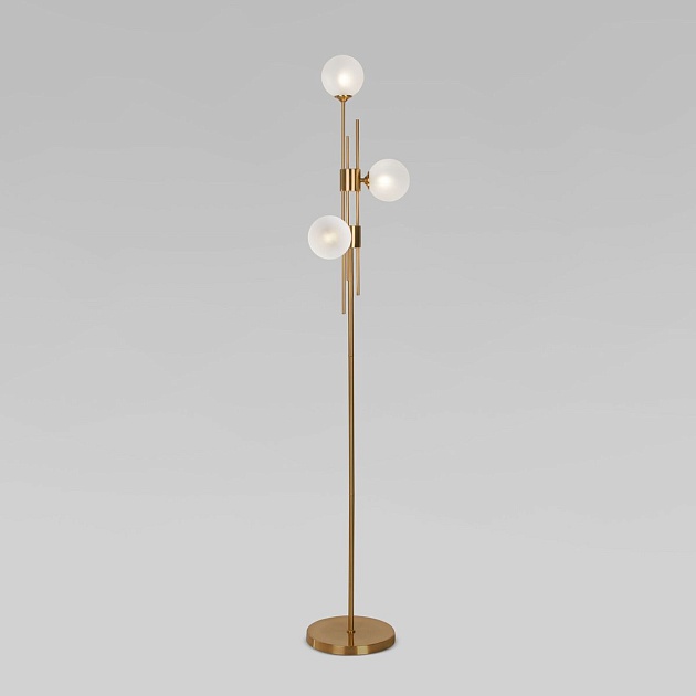 Торшер Eurosvet Volver 01383/3 латунь Фото № 1