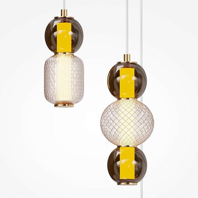 Подвесная светодиодная люстра Maytoni Drop MOD273PL-L33G3K изображение 4 Подвесная светодиодная люстра Maytoni Drop MOD273PL-L33G3K Фото № 4