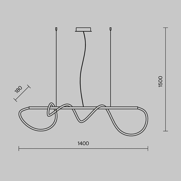 Подвесной светильник Maytoni Tau MOD166PL-L30G3K изображение 9 Подвесной светильник Maytoni Tau MOD166PL-L30G3K Фото № 9
