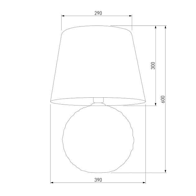Настольная лампа TK Lighting 16046 Santana Фото № 2