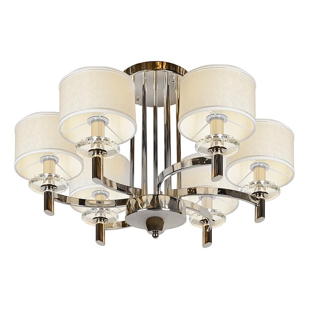 Потолочная люстра iLamp Fusion 88396/6 CR изображение 3 Потолочная люстра iLamp Fusion 88396/6 CR Фото № 3