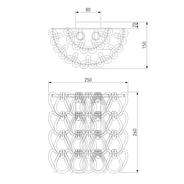 Настенный светильник Bogates Cappio 380/2 a069358 Фото № 2