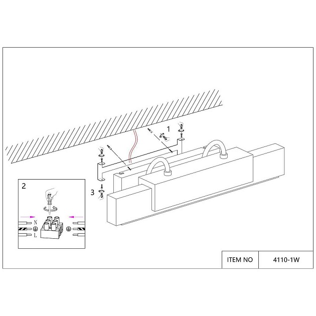 Бра Favourite Magestic 4110-1W Фото № 2