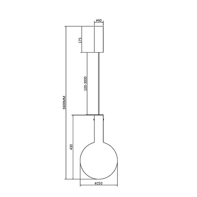 Подвесной светодиодный светильник Maytoni Nebula MOD182PL-L6CG3K изображение 6 Подвесной светодиодный светильник Maytoni Nebula MOD182PL-L6CG3K Фото № 6
