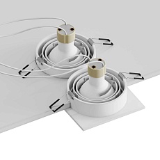 Встраиваемый светильник Hesby Lighting Hesby Breeze IP20,50Вт, GU10, белый HSBL_0098 1