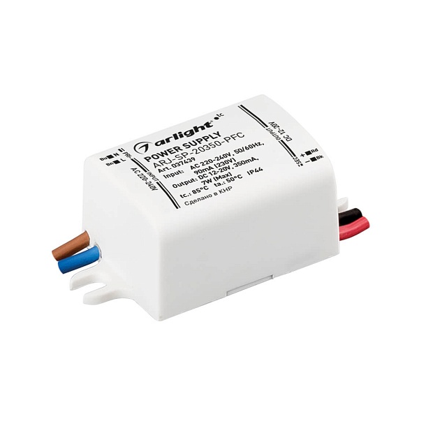 Блок питания Arlight ARJ-SP-20350-PFC 037439 изображение 1 Блок питания Arlight ARJ-SP-20350-PFC 037439 Фото № 1