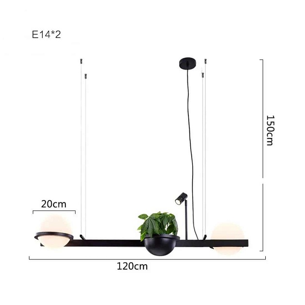 Подвесной светильник Imperium Loft Palma 204172-22 изображение 2 Подвесной светильник Imperium Loft Palma 204172-22 Фото № 2