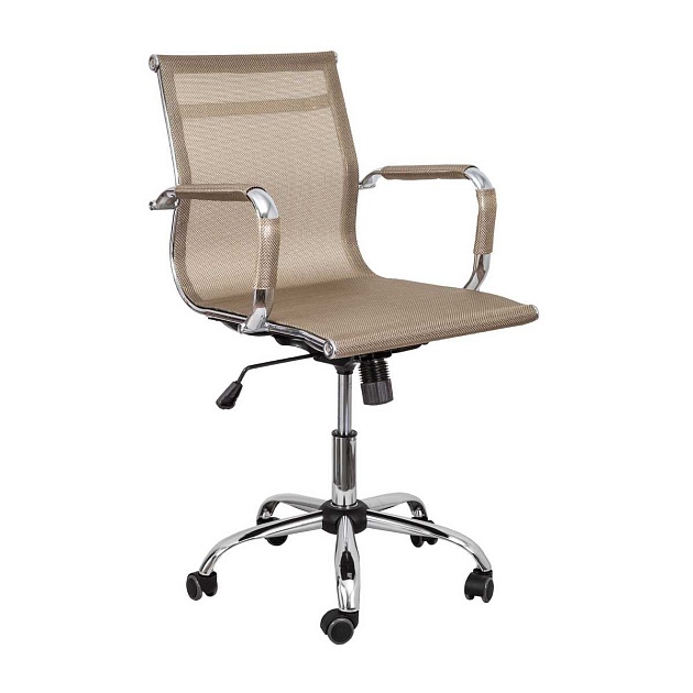 Офисное кресло AksHome Adel золото, армированная сетка 71487 Фото № 1