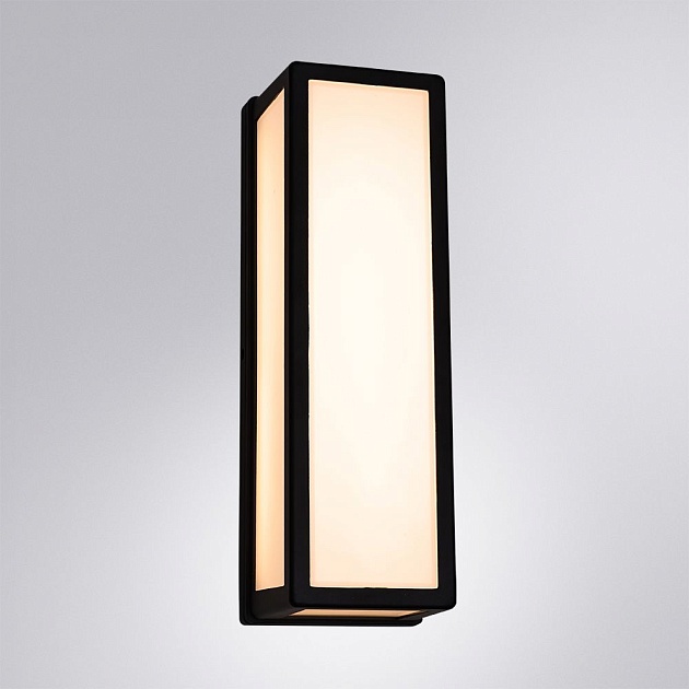 Уличный настенный светильник Arte Lamp Alphard A8526AL-2BK Фото № 2