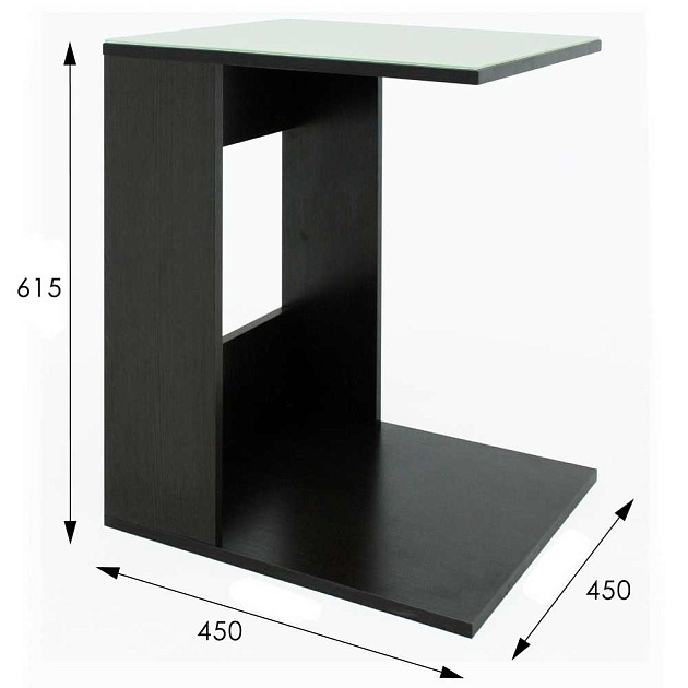 Приставной стол Мебелик BeautyStyle 3 001058 Фото № 3