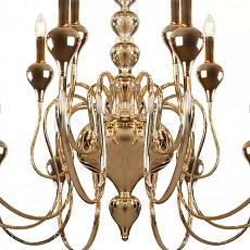 Подвесная люстра iLamp Lady 88003-10+5 GD 2