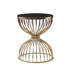 Журнальный столик ArtHomeDecor Boston ID 220-500x590 GL/BkM