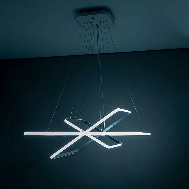 Подвесная светодиодная люстра Citilux Неон Смарт CL731AK110E Фото № 18