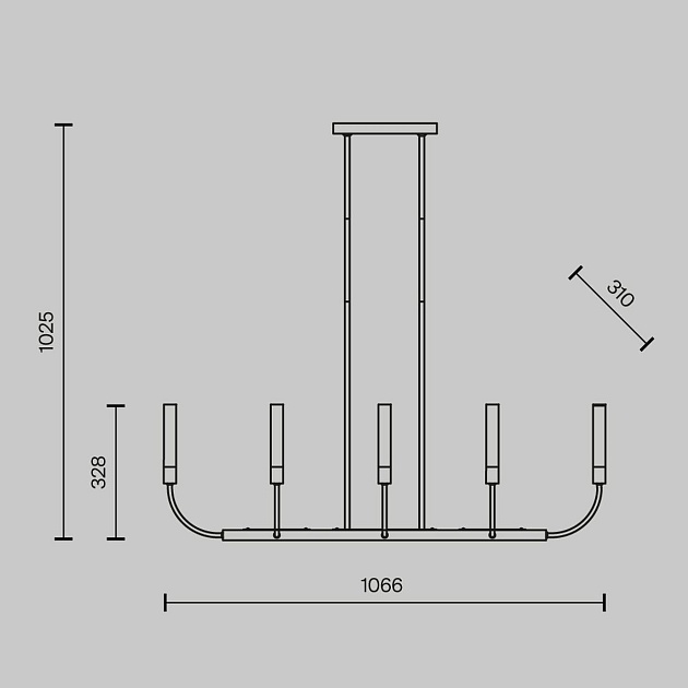 Подвесная люстра Maytoni Deja Vu MOD423CL-08C изображение 2 Подвесная люстра Maytoni Deja Vu MOD423CL-08C Фото № 2
