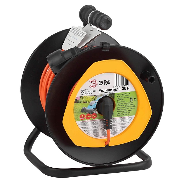 Удлинитель силовой ЭРА RPx-1e-3х0.75-30m Б0043046 Фото № 1