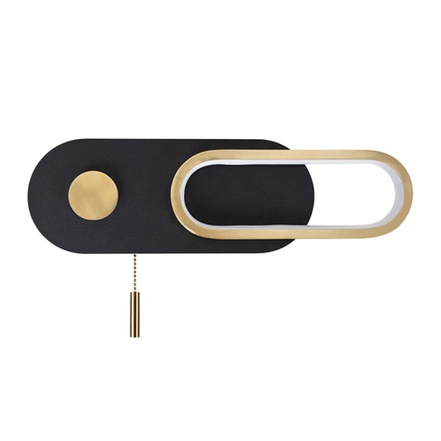 Настенный светодиодный светильник Arte Lamp Lucas A2602AP-10BK Фото № 1