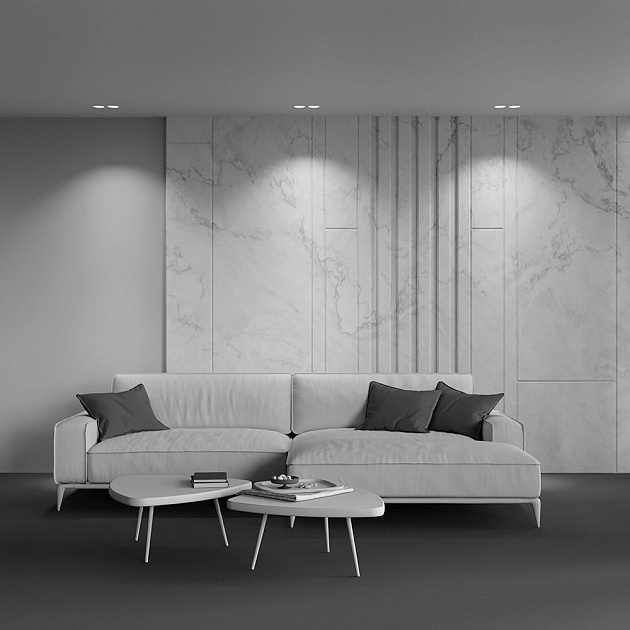 Встраиваемый светильник Maytoni Technical Gyps Modern DL002-GU10-02-W Фото № 3