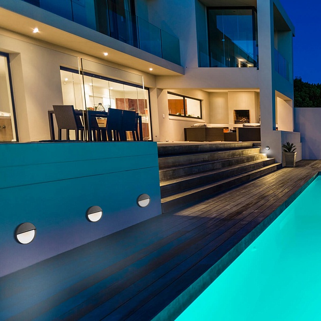 Уличный настенный светодиодный светильник Mantra Baker 7013 изображение 2 Уличный настенный светодиодный светильник Mantra Baker 7013 Фото № 2