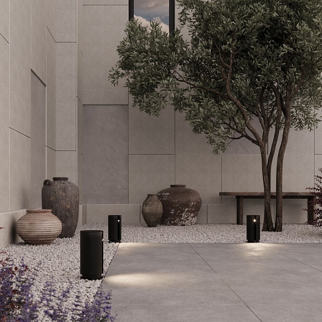 Уличный светодиодный светильник Maytoni Cave O468FL-L3B3K Фото № 2