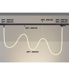 Подвесной светодиодный светильник Novotech Ramo Konst 359330 2
