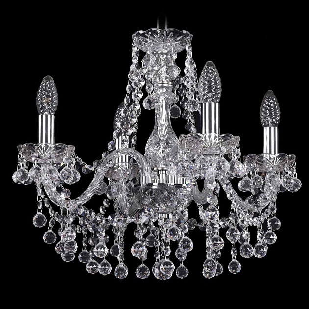 Подвесная люстра Bohemia Ivele 1409/4/160 Ni изображение 1 Подвесная люстра Bohemia Ivele 1409/4/160 Ni Фото № 1