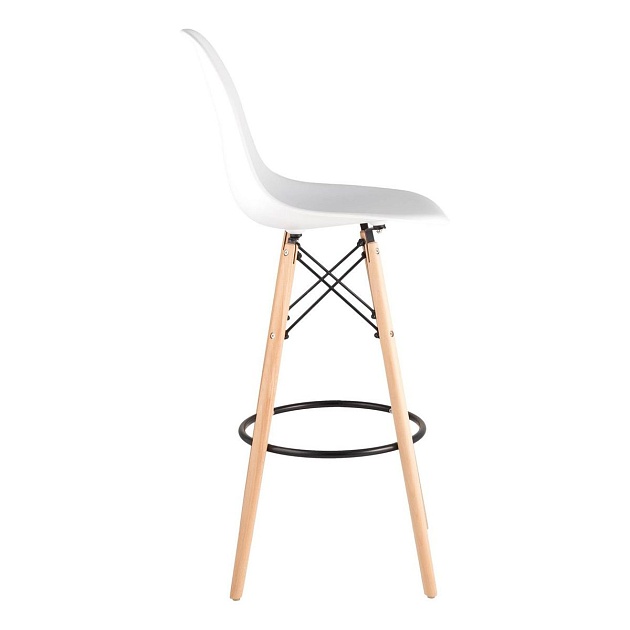 Барный стул Stool Group DSW 8056H White Seat Dual Фото № 5