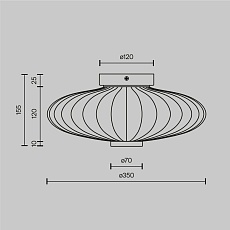 Настенный светодиодный светильник Maytoni Amulet MOD555WL-L4G3K 3