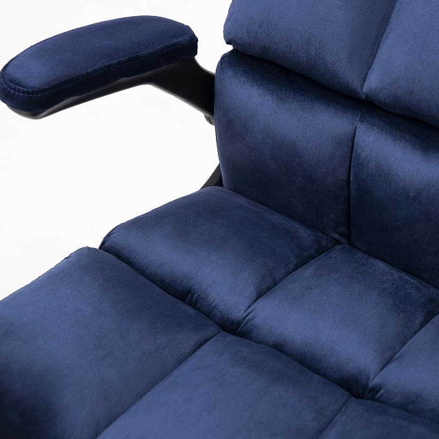 Кресло руководителя AksHome Caesar темно-синий, велюр 86366 изображение 8 Кресло руководителя AksHome Caesar темно-синий, велюр 86366 Фото № 8