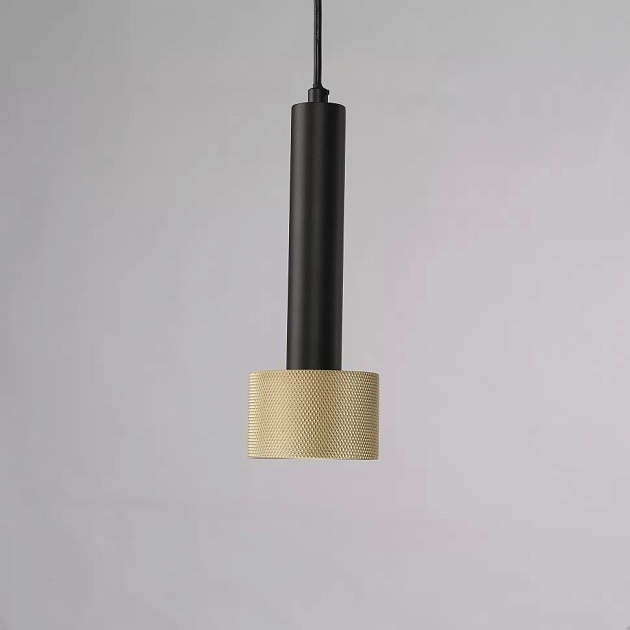 Подвесной светильник iLedex Delta 2362-1 BK+BR Фото № 6