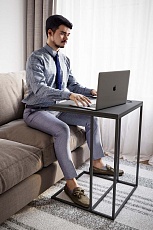 Приставной стол Калифорния Хайгрет графит 4085894503 2