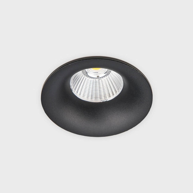 Встраиваемый светодиодный светильник Italline IT06-6016 black 4000K Фото № 1
