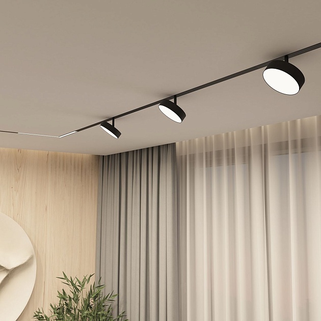 Трековый светодиодный светильник Denkirs Smart Linear DK8070-BK изображение 4 Трековый светодиодный светильник Denkirs Smart Linear DK8070-BK Фото № 4